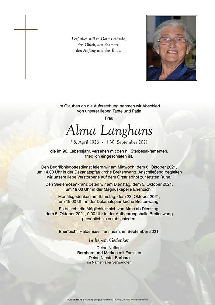 Alma Langhans